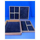 Wood Display Tray Assortment