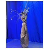 Textured Floor Vase Floral Arrangement