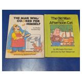 Vtg. Childrenï¿½s Books Man Who Cooked for Himself