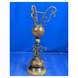 Ornate Metal Holder Stand
