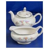 Coshell Nautilus Teapot & Gravy Boat