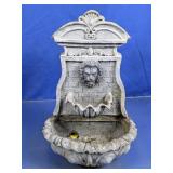 Lion Head Resin Fountain Dï¿½cor