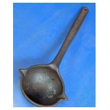 Chicago Specialty Cast Iron Lead Melting Ladle