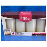 Better Homes & Gardens LED Pillar Candles Lot