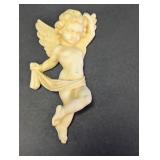 Vintage Italian Cherub Wall Plaque