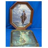 Religious Framed Wall Art Lot