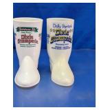 Dolly Parton Dixie Stampede Boot Mug Duo