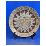 Sun & Stars Ceramic Wall Plate