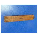 Vintage 24" Wooden Folding Carpenter