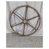 Rope Wrapped Nautical Ship Wheel Decor