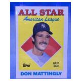 1988 TOPPS DON MATTINGLY CARD
