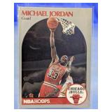 1990 NBA HOOPS HOF MICHAEL JORDAN CARD
