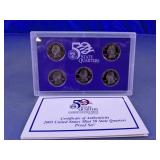 2005 U.S. Mint 50 State Quarters Proof Set