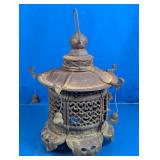 Cast Iron Japanese Garden Pagoda Lantern