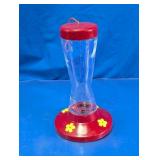 Glass & Plastic Hummingbird Feeder