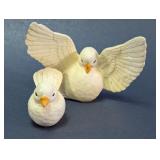 White Bird Figurine Decorative Sculptures