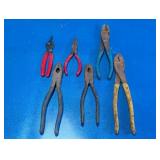 Pliers and Cutter Hand Tool Lot