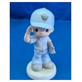 Precious Moments Army Boy Figurine