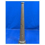 Vintage Cooper Brass Fire Hose Nozzle
