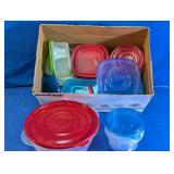 Plastic Food Storage Containers with Lids