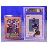 Rafael Soriano & Darryl Strawberry Baseball Cards