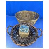 Woven Basket Assortment Lot