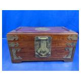 Wood Jewelry Storage Chest Box