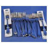 Assorted Metal Flatware Forks
