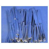 Assorted Metal Table Knives