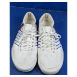 Adidas Delpala Canvas Shoes White Blue Red