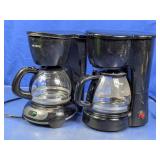 Mr. Coffee 4 & 5 Cup Drip Coffee Makers Duo