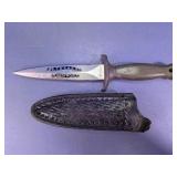 Texas Toothpick Fixed Blade Knife with Sheath