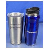 (2)YETI Tumbler & Dunaway Travel Mug Duo