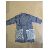 Navy Hooded Raincoat Set