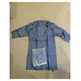 Navy Hooded Raincoat Set