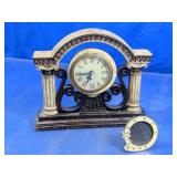 Decorative Clock & Mini Photo Frame Lot