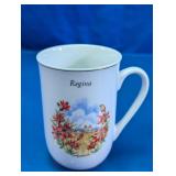 Regina Floral Souvenir Coffee Mug