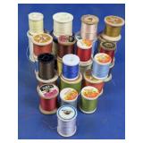 Vintage Thread Spools Assorted Lot
