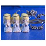 Praying Angels Ornament and Grandma Plaque Lot