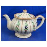 Ceramic Floral Teapot With Lid