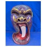 Hand-Painted Pande Made Taban Bali Wood Mask