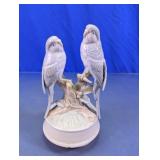 Parrot Glass Figurine Music Box