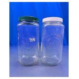 Glass Storage Jars with Lids