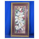 Framed Floral Wall Art Prints Lot