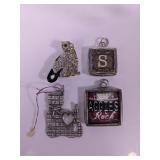 Texas A&M Aggies Pendants and Cat Jewelry Lot