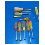 Assorted Nut Drivers & Screwdrivers