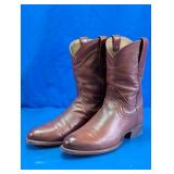 Tecovas Brown Leather Western Boots