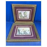 Framed Floral Wall Art Prints Lot