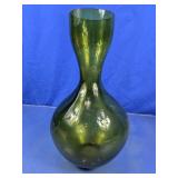 Vintage Green Glass Carafe/Decanter