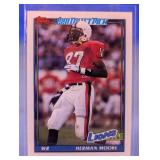 ROOKIE CARD 1991 TOPPS HERMAN MOORE